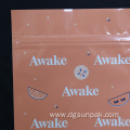 Waterproof laminated cosmetic packaging bags